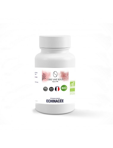 Complément Alimentaire à Base de Poudre d'Échinacée Bio Dosée à 210mg 180 Gélules