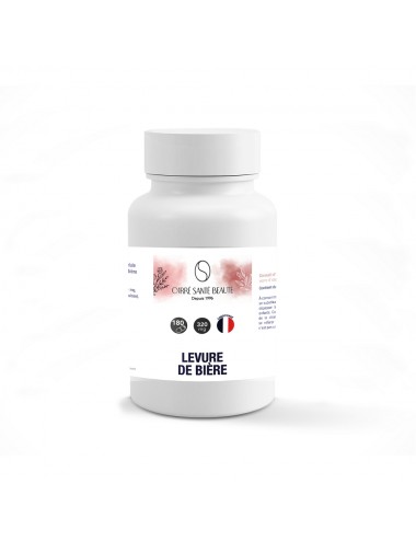 Complément Alimentaire à Base de Poudre de Levure de Bière Dosée à 320mg 180 Gélules