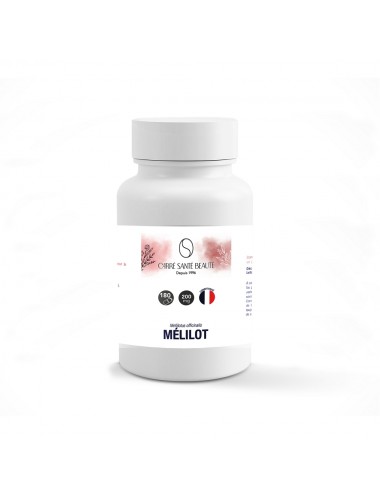 Complément Alimentaire à Base de Poudre de Mélilot Dosée à 200mg 180 Gélules