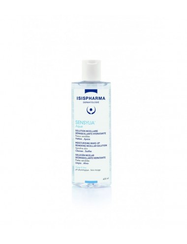 IsisPharma Sensylia Aqua Eau Micellaire Démaquillante Hydratante 400ml