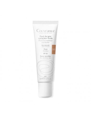 Avène Couvrance Fonds de teint correcteurs fluides Doré 5.0 30ml