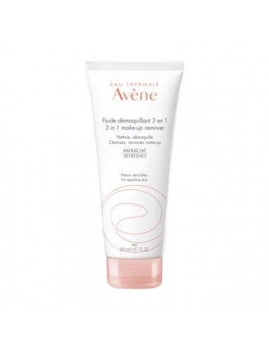 Avène Soins Essentiels - Visage Fluide démaquillant 3 en 1 200ml