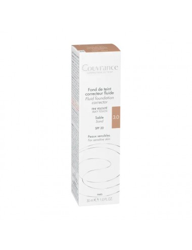 Avène Couvrance Fonds de teint correcteurs fluides Sable 3.0 30ml