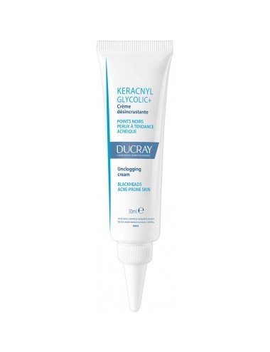 Ducray Keracnyl Glycolic+ Crème Désincrustante 30ml