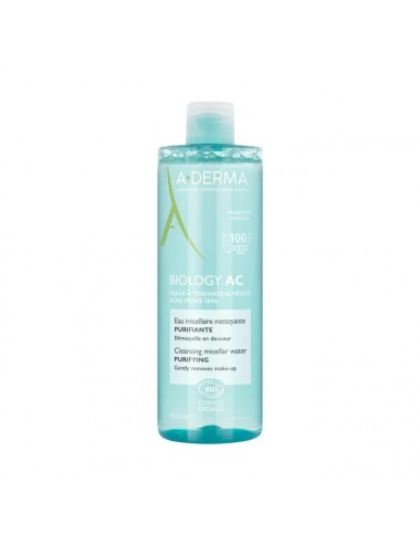 Aderma Biology AC Eau Micellaire Nettoyante Purifiante Bio 400ml