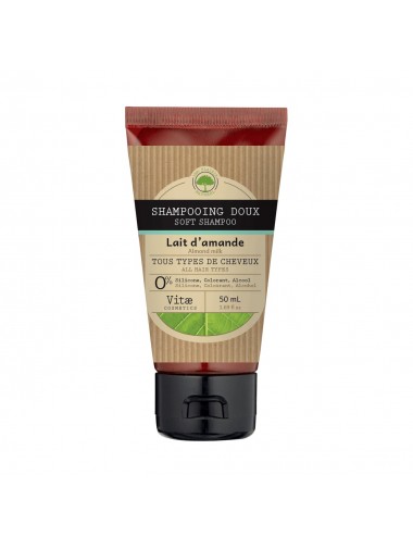 Vitae Cosmétics Shampoing Doux au Lait d'Amande 50ml