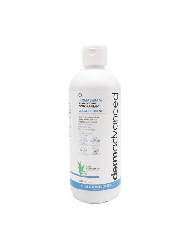 Dermadvanced Dermasquam Shampooing Doux-Apaisant Usage Fréquent 500ml