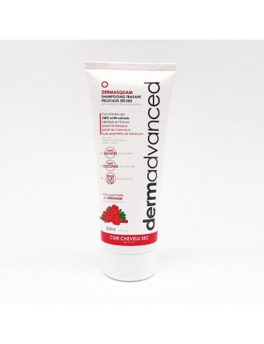 Dermadvanced Dermasquam Shampooing Traitant Pellicules Sèches 200ml