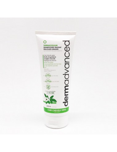 Dermadvanced Dermasquam Shampooing Traitant Pellicules Grasses 200ml