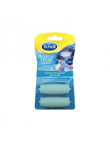 Scholl Velvet Smooth Grain Exfoliant 2 Rouleaux de Remplacement