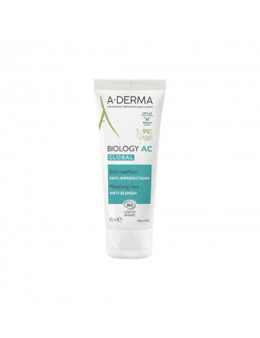 Aderma Biology AC Global Soin Matifiant Anti-Imperfections Bio 40ml