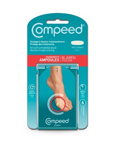 Compeed Pansements Ampoules Petit Format X6