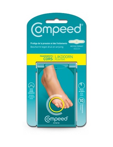 Compeed Pansements Cors Moyen Format x10
