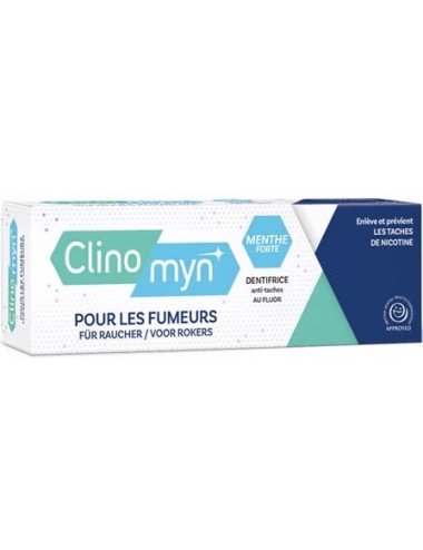 Clinomyn Dentifrice pour les Fumeurs à la Menthe Forte 75ml
