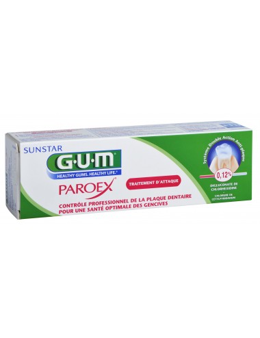 Gum Gel dentifrice GUM Paroex 75ml