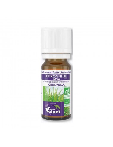 Docteur Valnet Huile Essentielle Bio Citronnelle Java 10ml