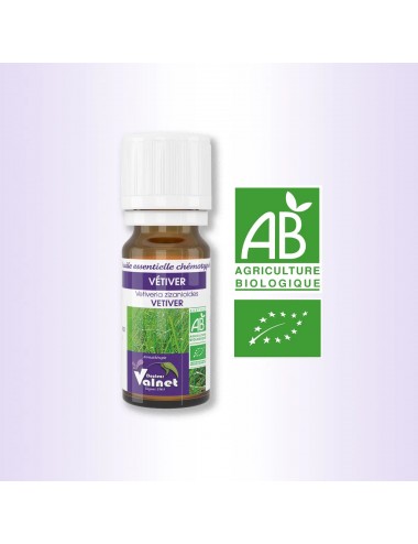 Docteur Valnet Huile Essentielle Bio Vetiver 10ml