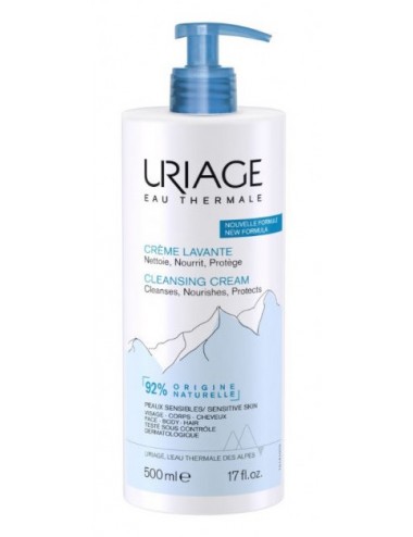 Uriage Crème Lavante - Flacon pompe 500ml