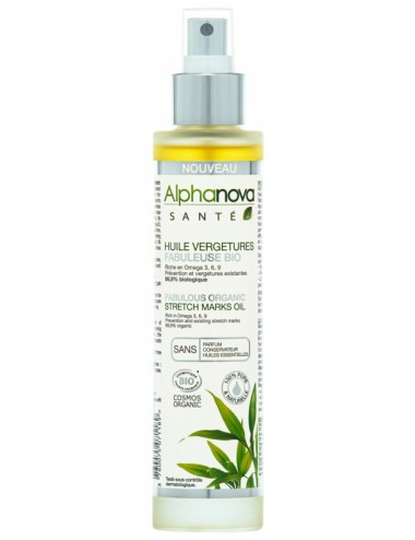 Alphanova Santé Huile Vergetures Fabuleuse Bio 100ml