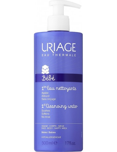 Uriage Bébé - 1ère Eau Nettoyante - Flacon 500ml