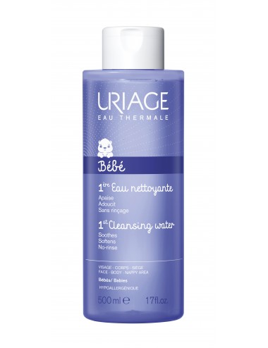 Uriage Bébé - 1ère Eau Nettoyante - Flacon 500ml