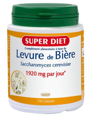 Super Diet levure de bière 125 gélules