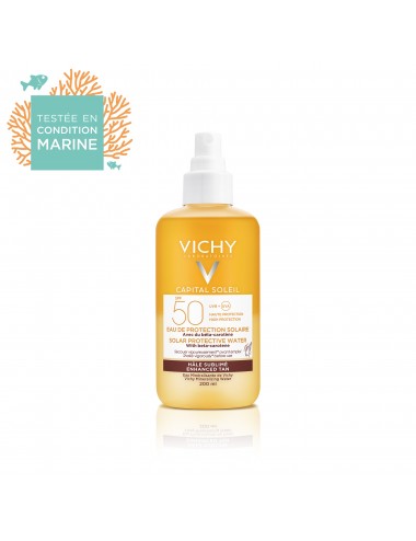 Vichy Capital Soleil Eau de protection solaire hâle sublimé SPF50