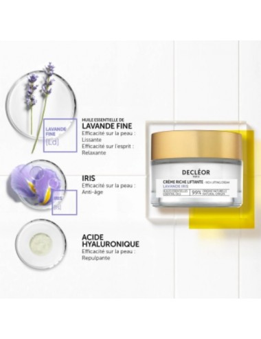 Decléor Crème Riche Liftante Lavande Iris 50ml