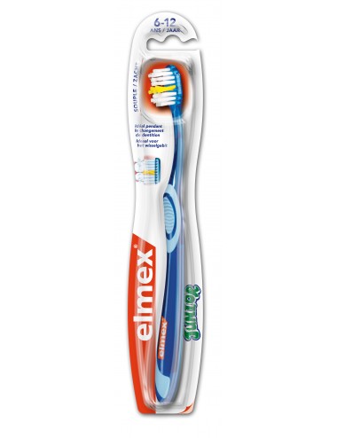 Elmex Brosse à dents Anti-Carie Junior 6-12 ans souple - x1