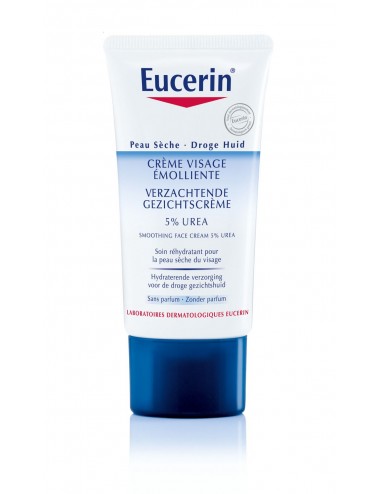 Eucerin Crème Visage Emolliente 5% d'Urée