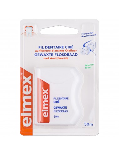 Elmex Fil dentaire ciré