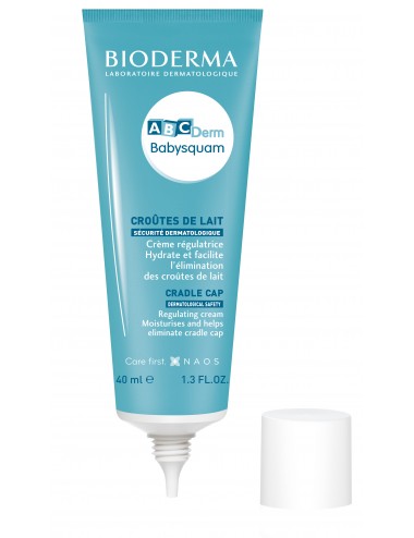 Bioderma ABCDerm Crème Babysquam traitement croûtes de lait et squames 40ml