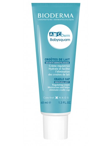 Bioderma ABCDerm Crème Babysquam traitement croûtes de lait et squames 40ml
