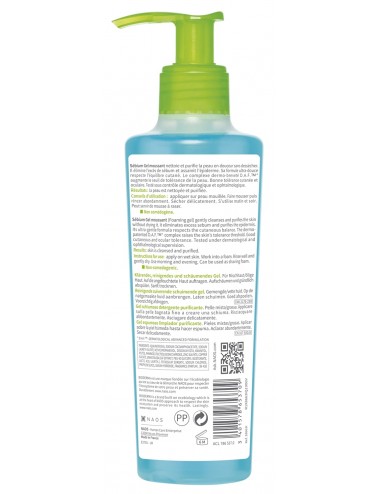 Bioderma Sébium Gel Moussant Purifiant Doux pour peaux mixtes à grasses 200ml