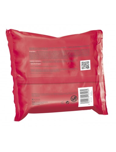 Bioderma Créaline H2O Lingettes démaquillantes Visage et Yeux peaux sensibles 25 Lingettes