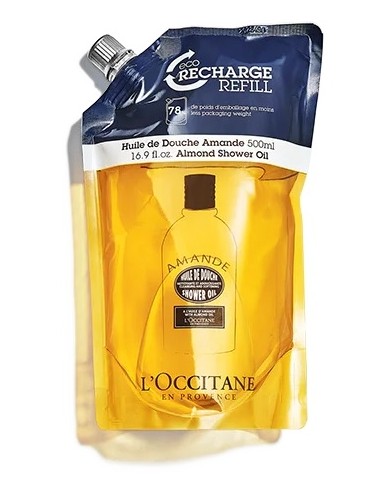 L'Occitane Éco-Recharge Huile de Douche Amande 500ml