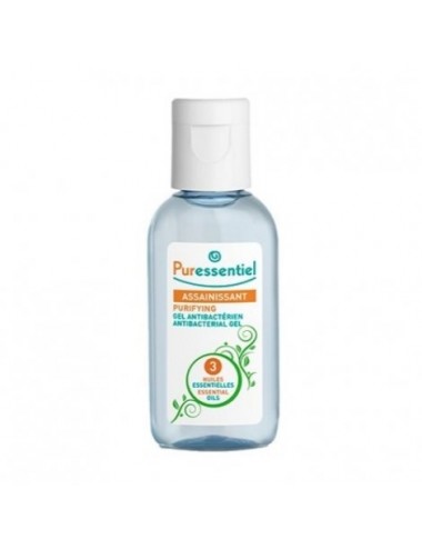 Puressentiel Gel Antibactérien Assainissant aux 3 Huiles Essentielles 25ml