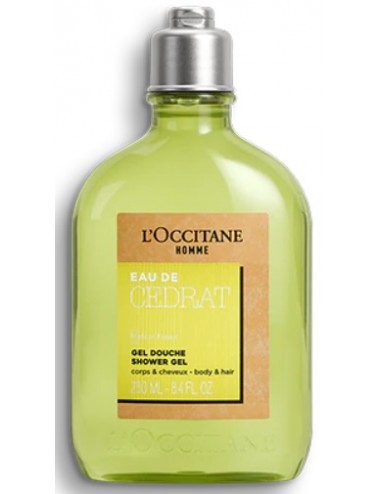 L'Occitane Gel Douche Eau de Cédrat 250ml