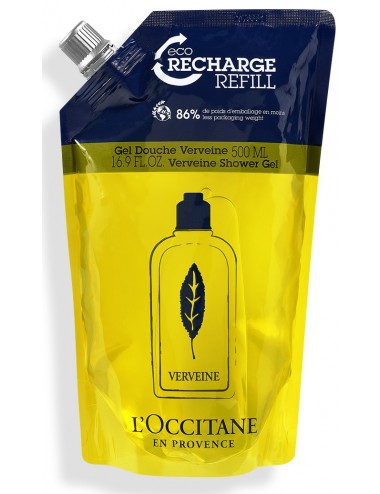 L'Occitane Gel Douche Verveine Eco-recharge 500 ml
