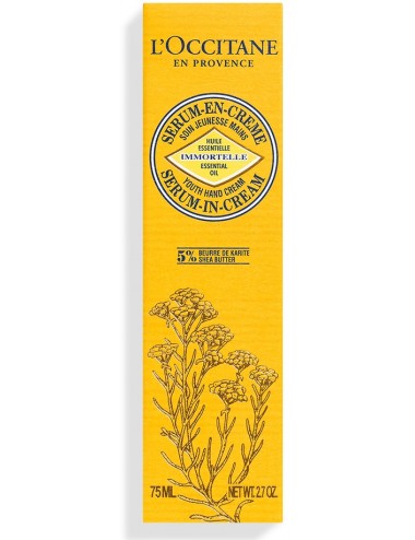 L'Occitane Sérum-en-Crème Soin Jeunesse Mains Karité 75 ml
