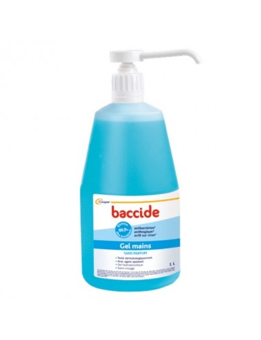 Baccide Gel Mains Hydroalcoolique 1L