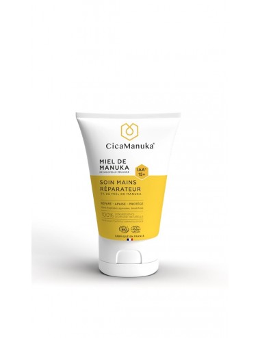 CicaManuka Soin Mains Réparateur 5% de Miel de Manuka IAA 15+ Bio 50ml