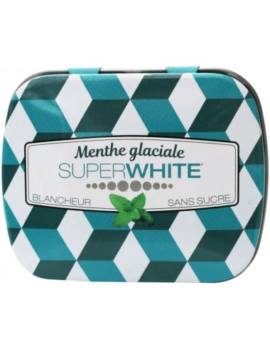 Superwhite Menthe Glaciale 50 Pastilles