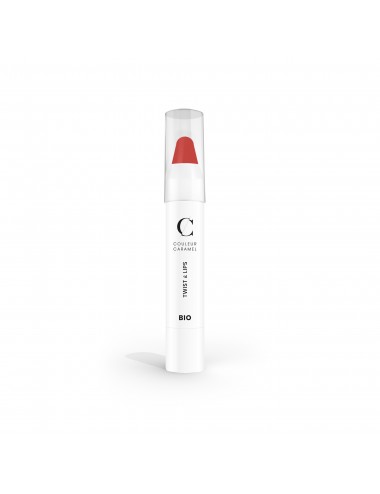 Couleur Caramel Twist & Lips N°410- Corail