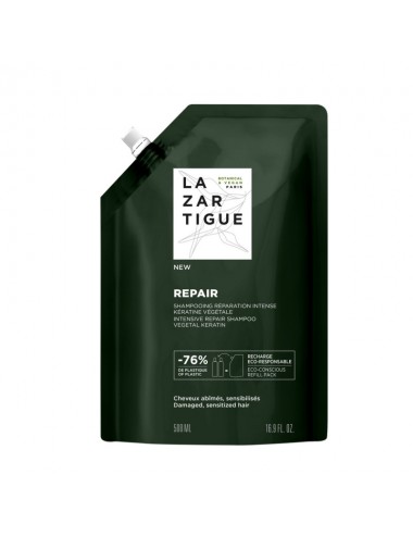 Lazartigue Repair Recharge Shampooing Réparation Intense 500ml