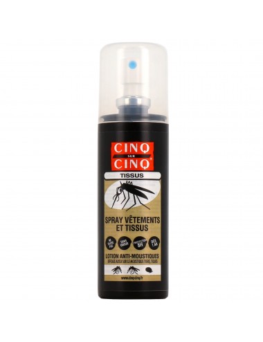 Cinq sur Cinq Anti-Moustiques Spray Vêtements et Tissus 100 ml