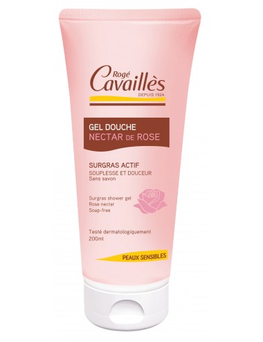 Rogé Cavaillès Gel Douche Nectar de Rose 200ml
