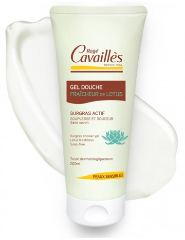 Rogé Cavaillès Gel Douche Fraîcheur de Lotus 200 ml