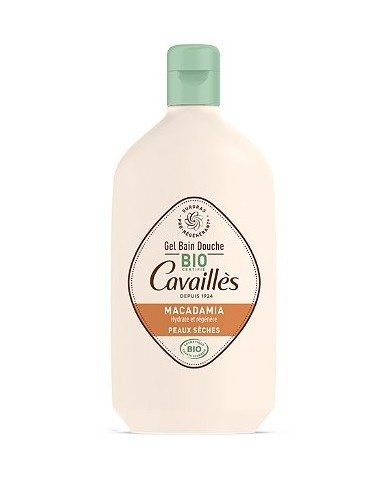 Rogé Cavaillès Gel Bain Douche certifié Bio Huile de Macadamia 400 ml