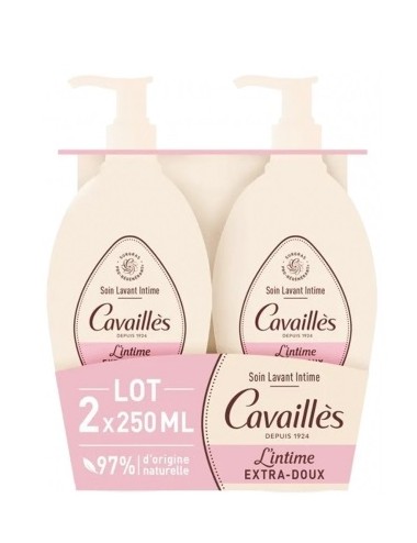Rogé Cavaillès Soin Lavant Intime Extra - Doux  2x250ml 